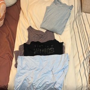 4 workout shirts
